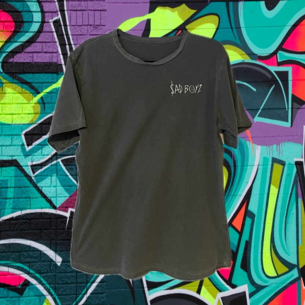 Junior H Embroidered Sad Boyz vintage t-shirt.
